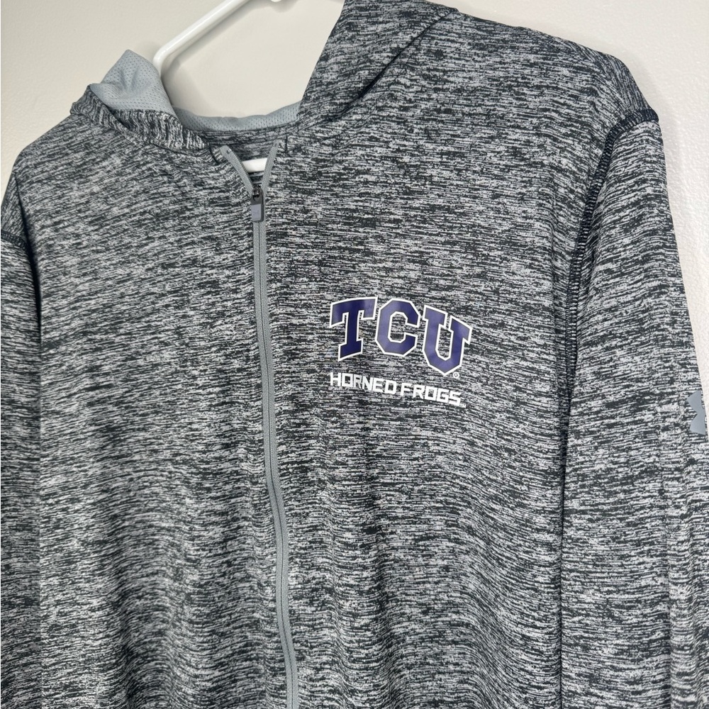 Under Armour Gray TCU Jacket - Picture 1 of 3